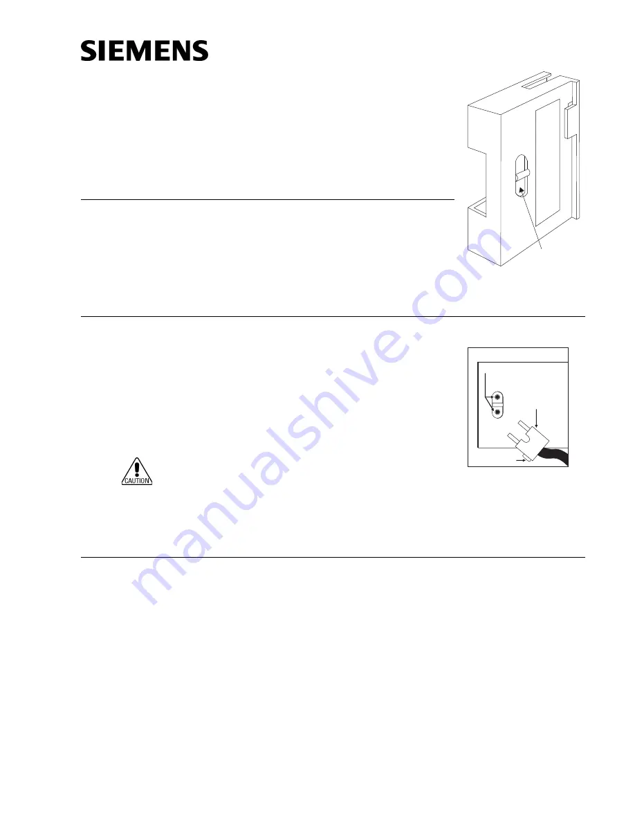 Siemens HMS-2S Installation Instructions Download Page 1