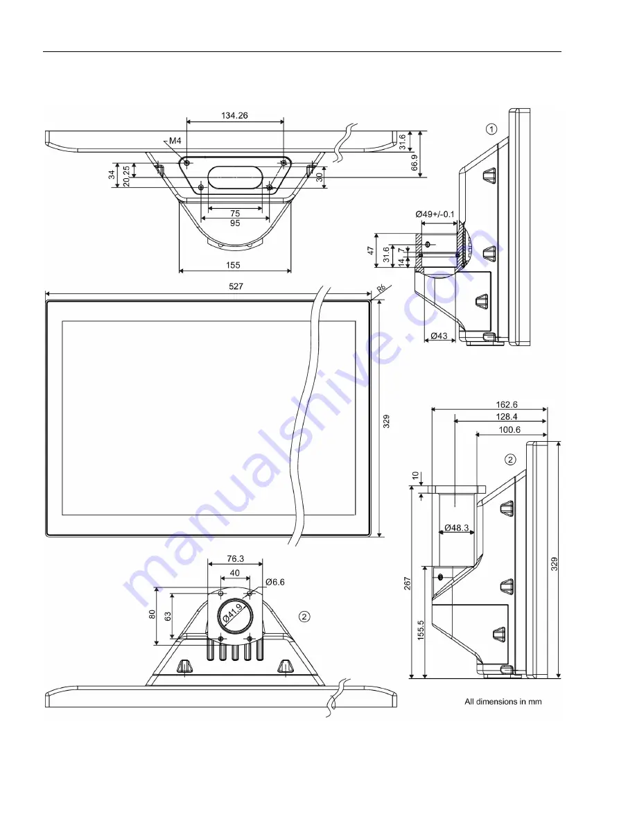 Siemens INOX PRO SIMATIC IFP1900 Скачать руководство пользователя страница 94