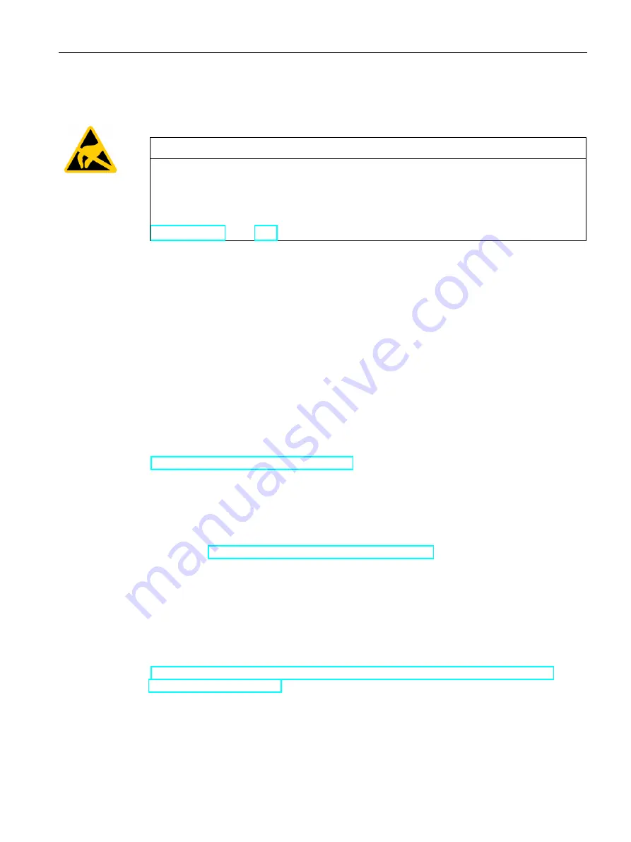 Siemens INOX PRO SIMATIC IPC277D Operating Instructions Manual Download Page 25