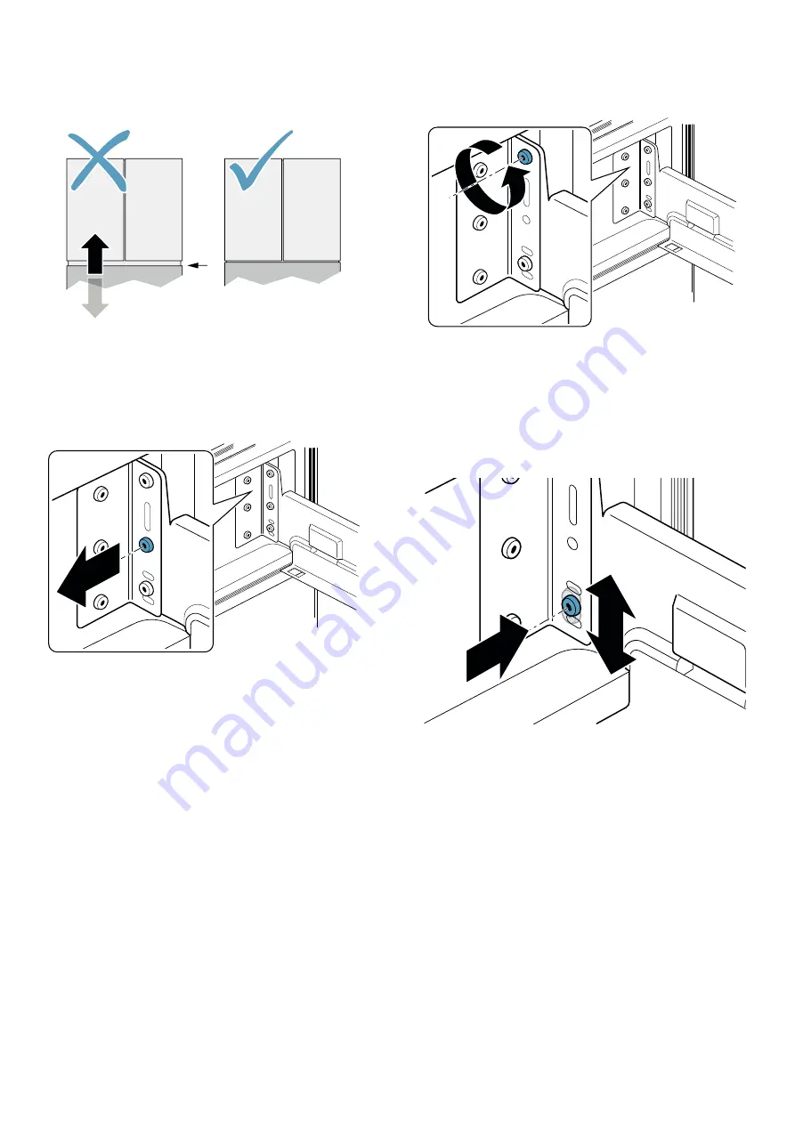 Siemens KF 86N Series Installation Instructions And Instructions For Use Download Page 10