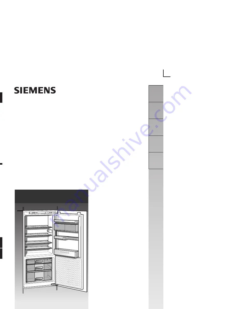 Siemens KI20F series Instructions For Use Manual Download Page 1