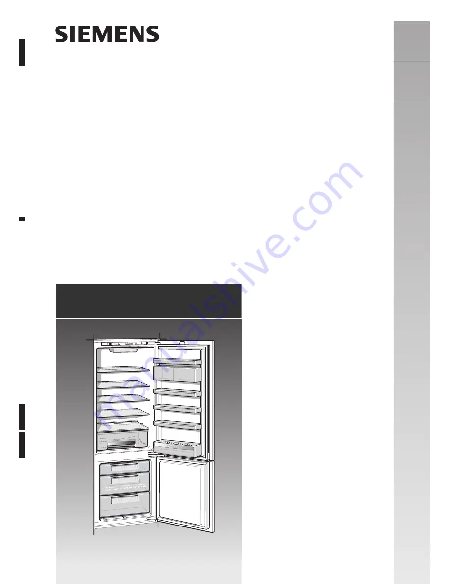 Siemens KI38SA40RK Instructions For Use Manual Download Page 1