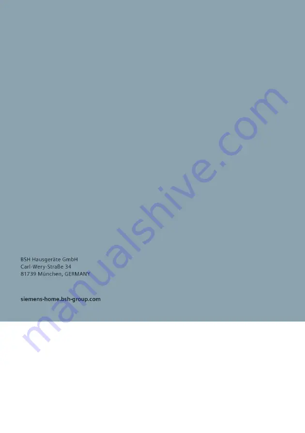 Siemens KI87VVFE1 User Manual Download Page 103