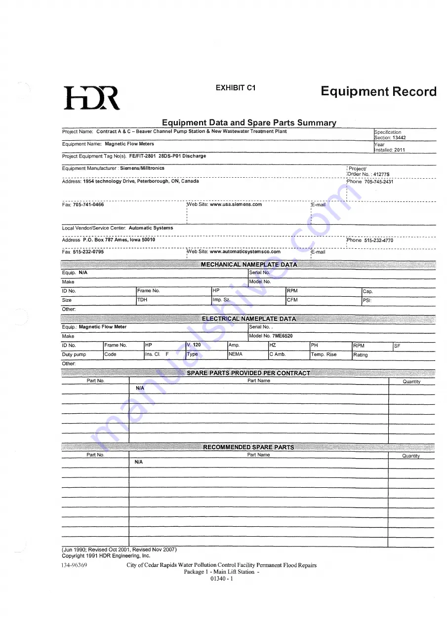 Siemens MAG 1100 Operating Instructions Manual Download Page 23