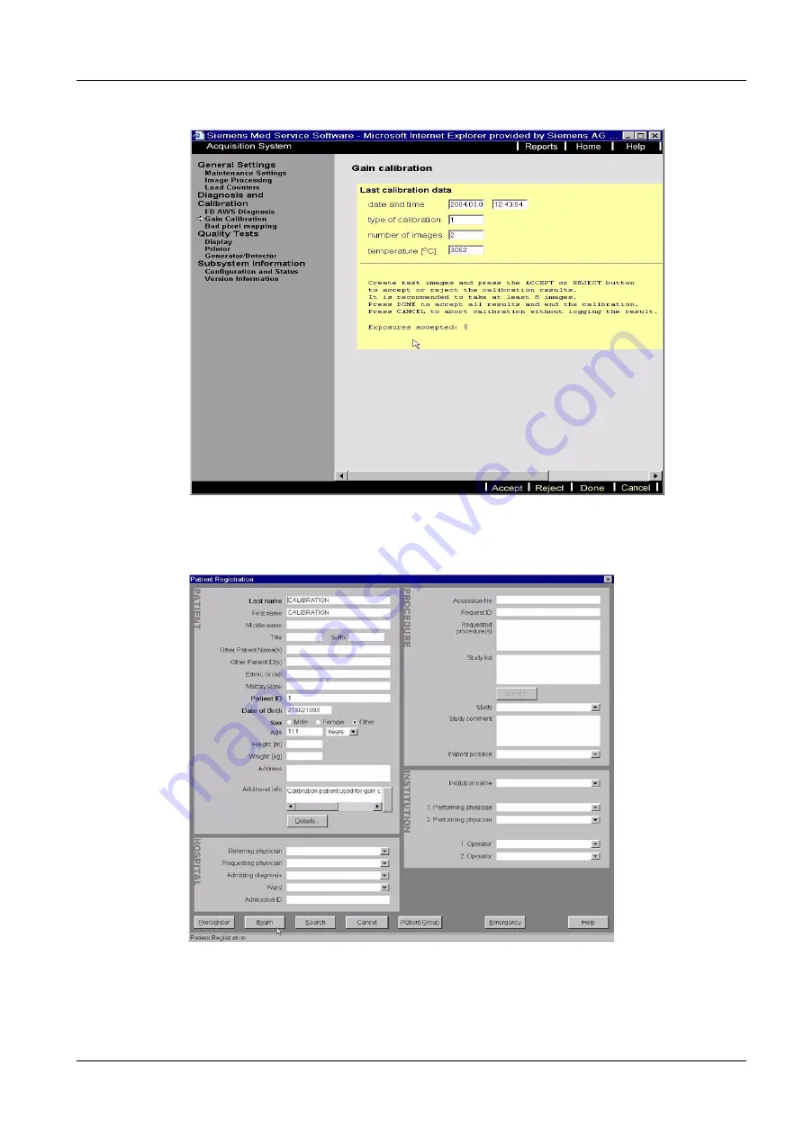 Siemens MAMMOMAT Novation DR Installation Manual Download Page 71