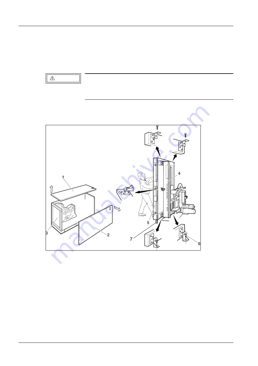 Siemens MAMMOMAT Novation SP Installation Instructions Manual Download Page 12