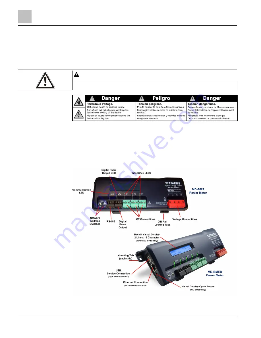 Siemens MD-BMED User Manual Download Page 40