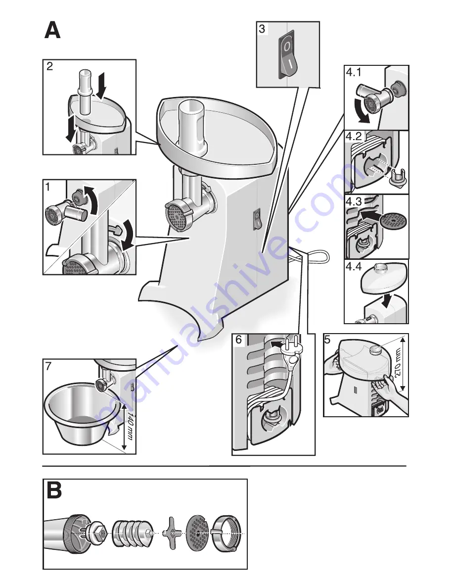 Siemens MF15500TR Operating Instructions Manual Download Page 17