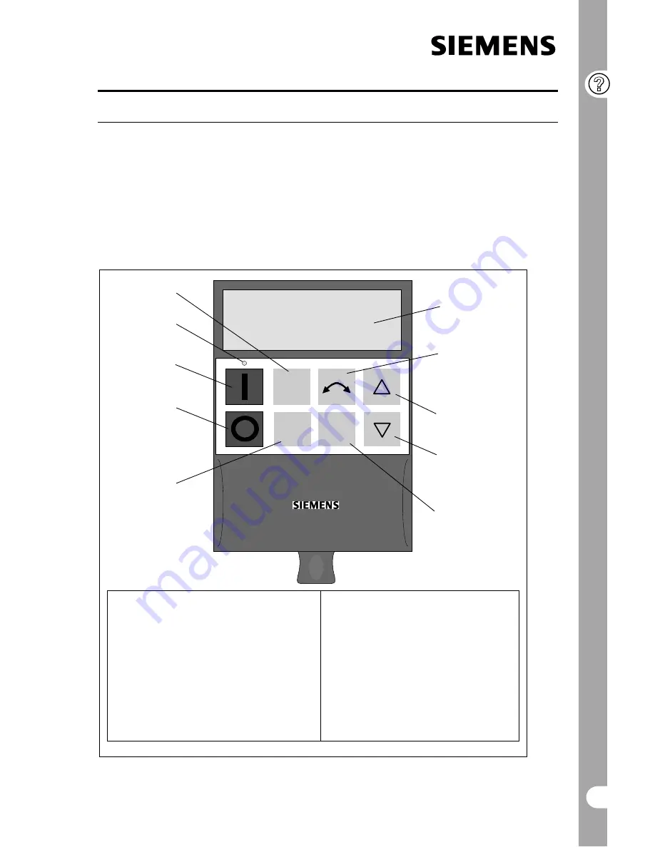 Siemens MICROMASTER Reference Manual Download Page 42