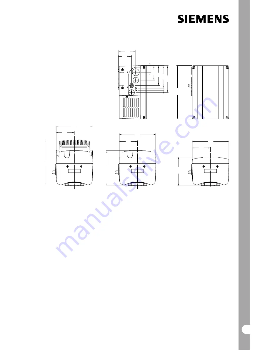 Siemens MICROMASTER Reference Manual Download Page 58