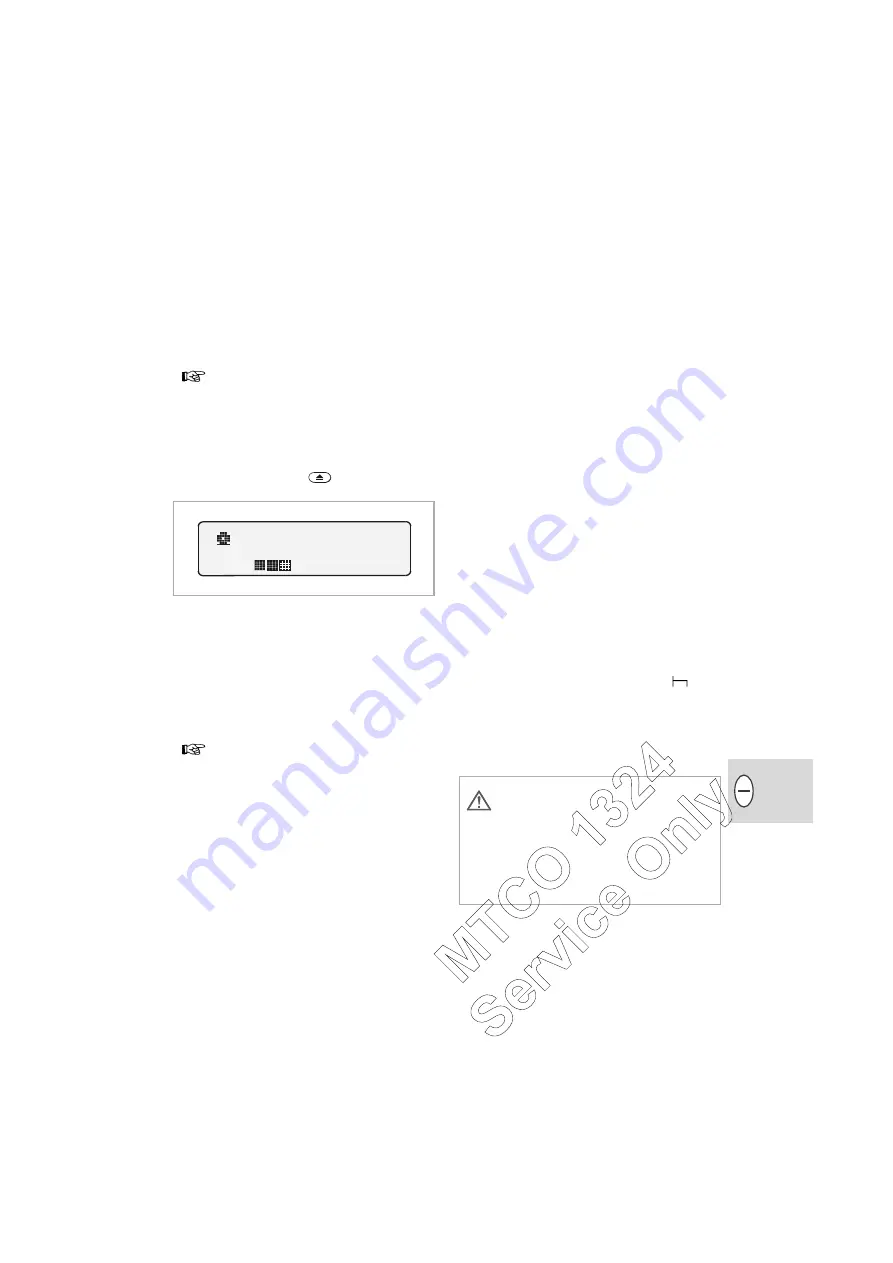 Siemens MTCO 1324 Operating Instructions Manual Download Page 101