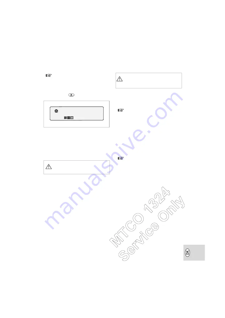 Siemens MTCO 1324 Operating Instructions Manual Download Page 135