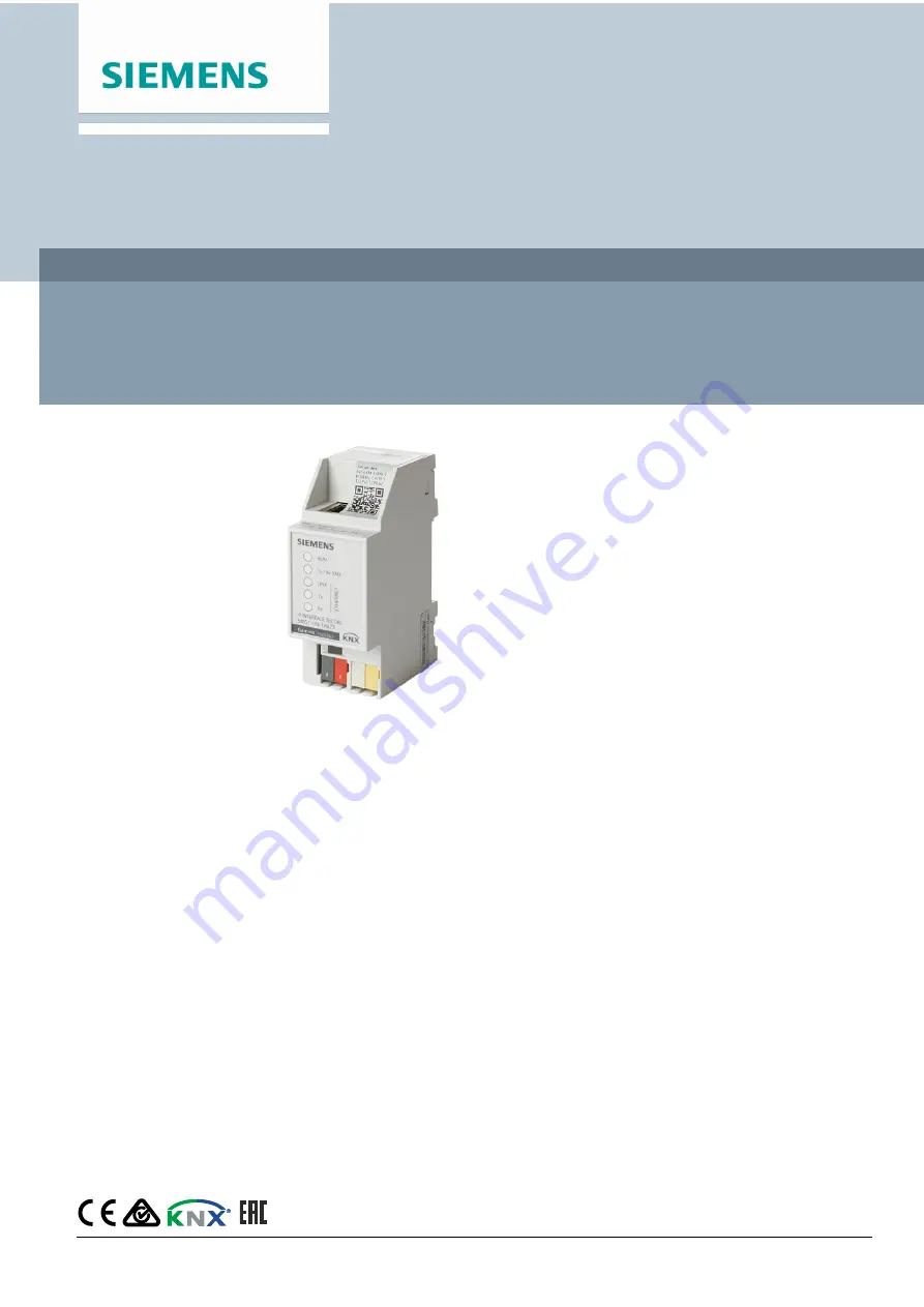 Siemens N148/23 Manual Download Page 1