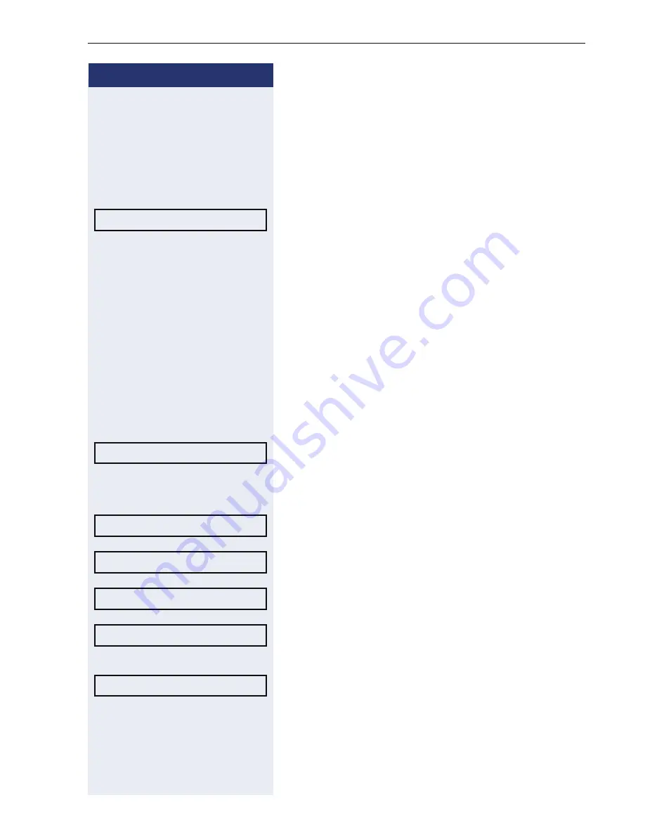 Siemens OpenStage 40 G SIP Operating Manual Download Page 45