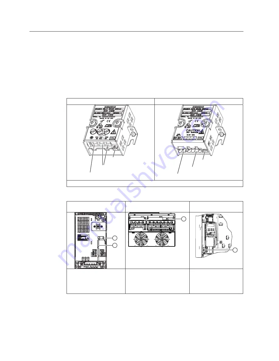 Siemens PM240 Hardware Installation Manual Download Page 120