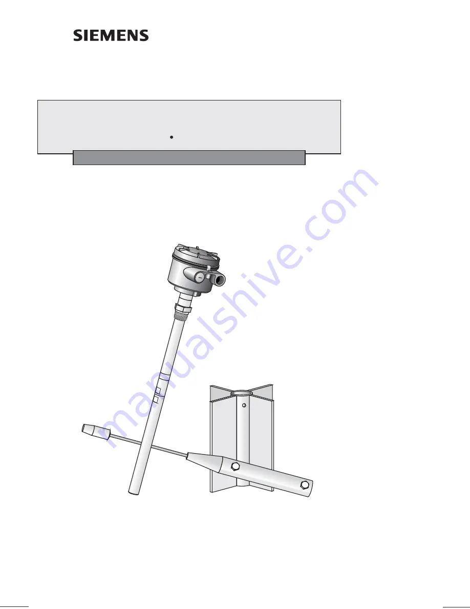 Siemens Pointek CLS300 Instruction Manual Download Page 1