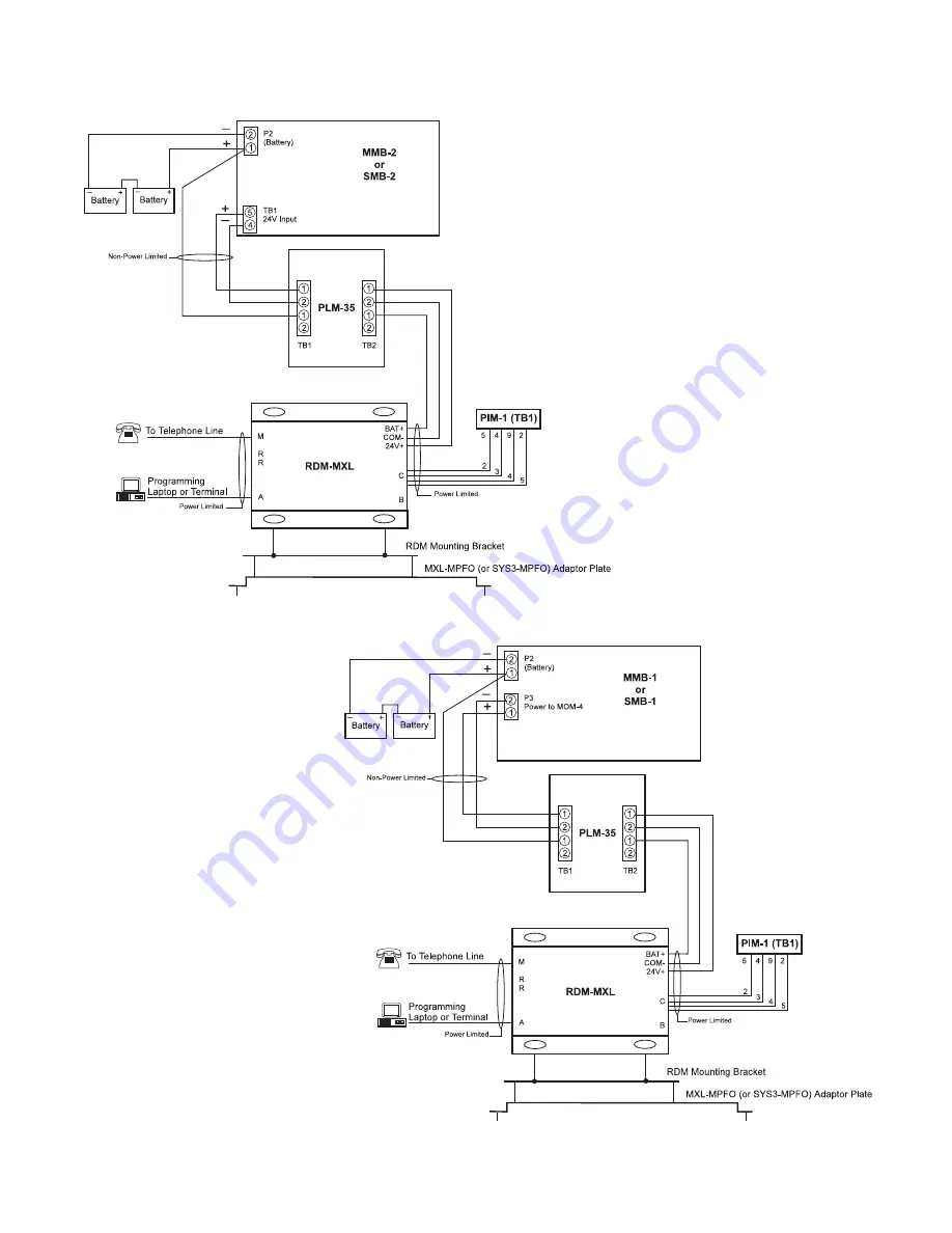 Siemens RDM-MXL Installation Instructions Manual Download Page 4