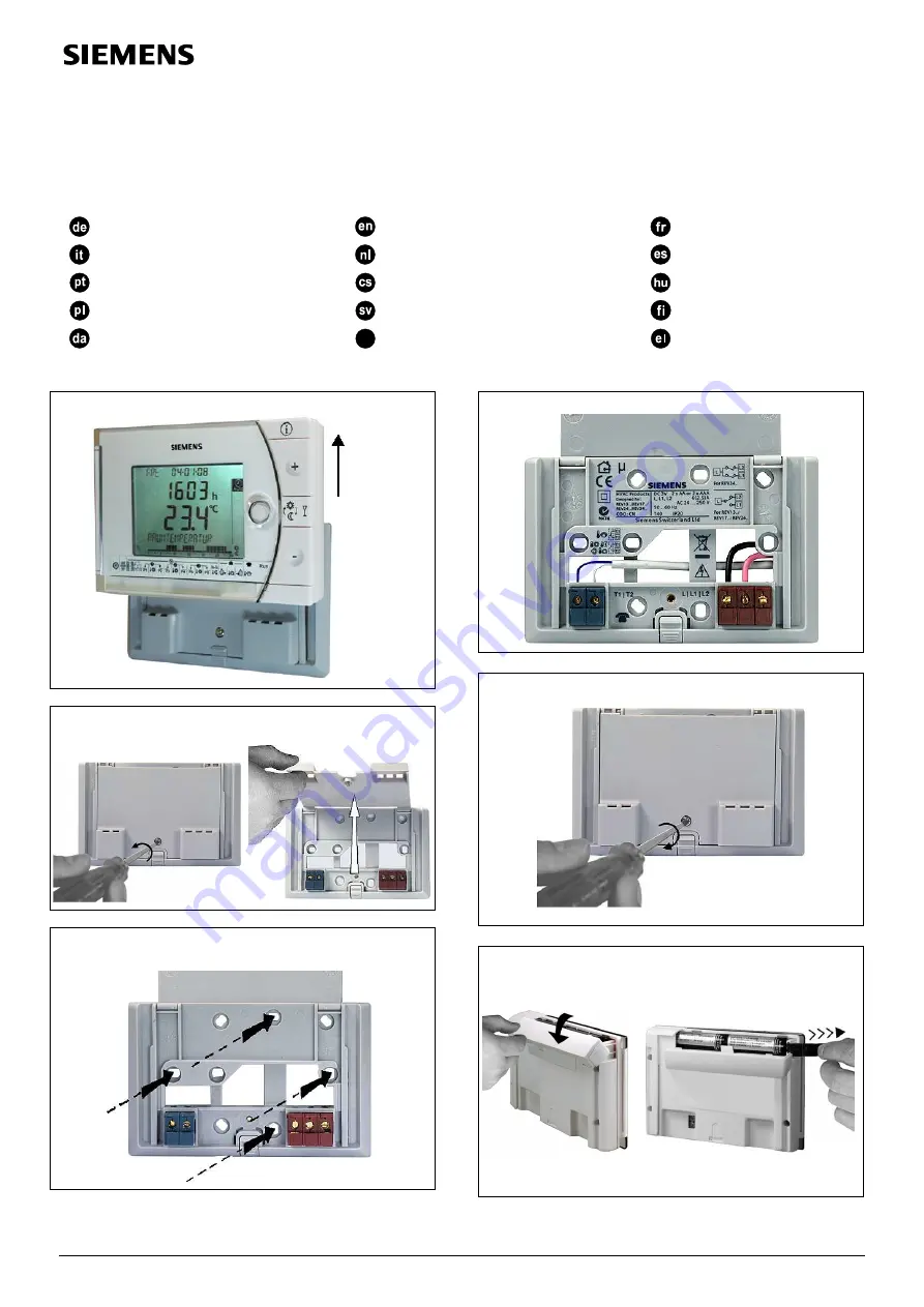 Siemens REV24 Скачать руководство пользователя страница 1