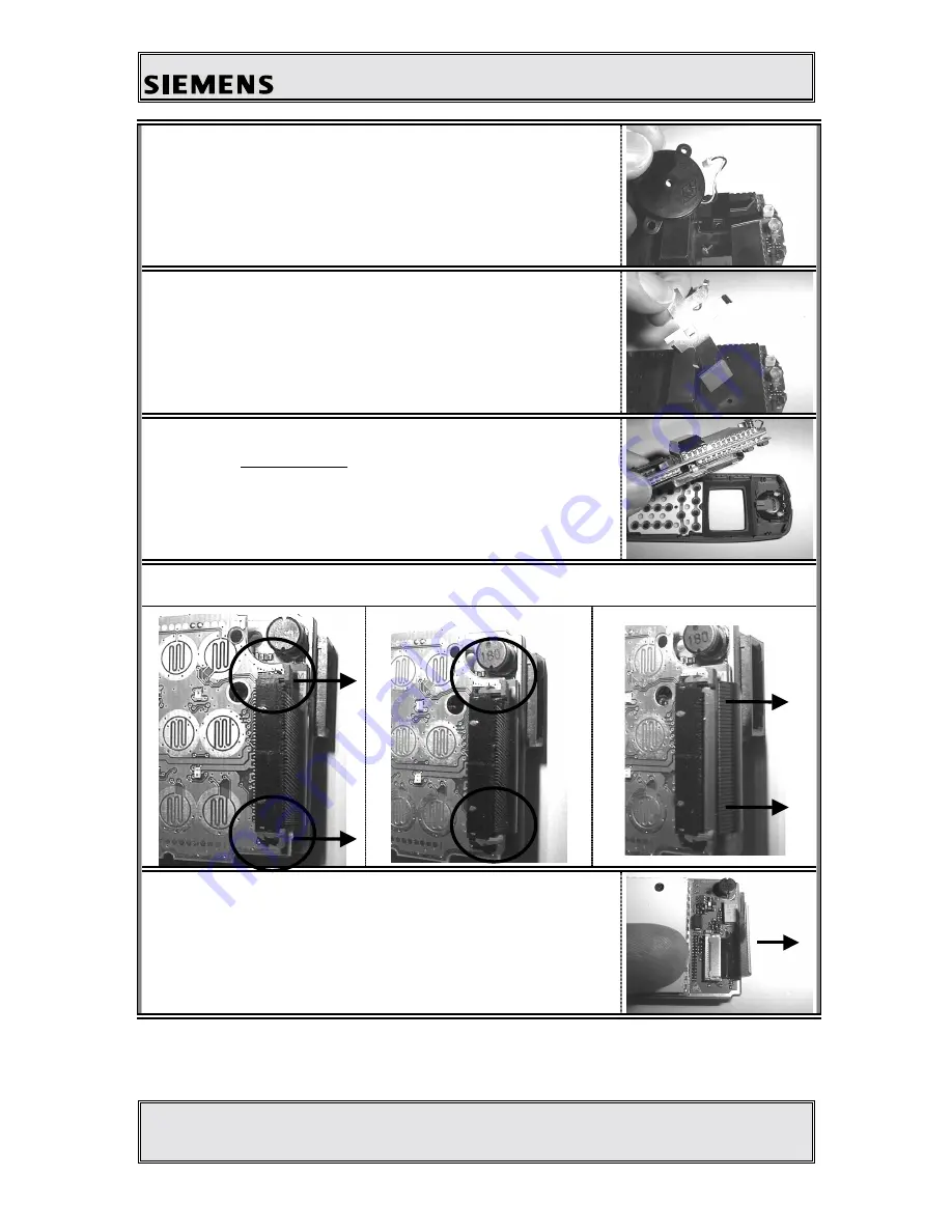 Siemens S25 Service Manual Download Page 11