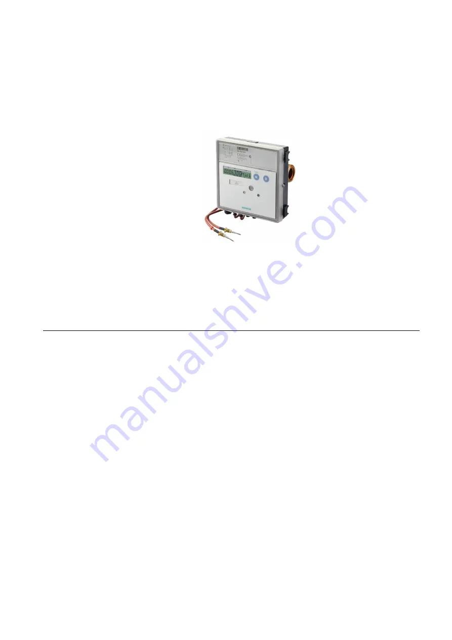 Siemens S55561-F112 Manual Download Page 1