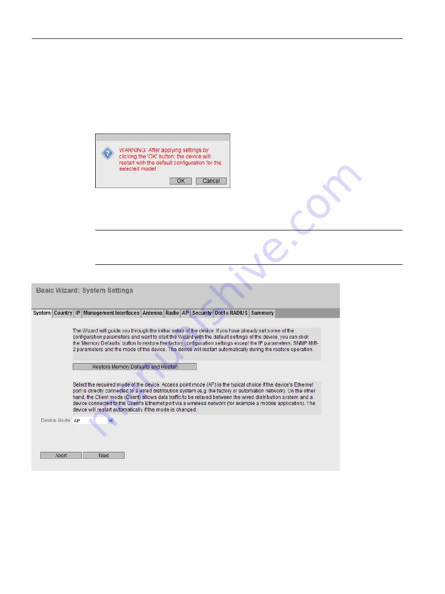 Siemens SCALANCE W1788-1 M12 Configuration Manual Download Page 62