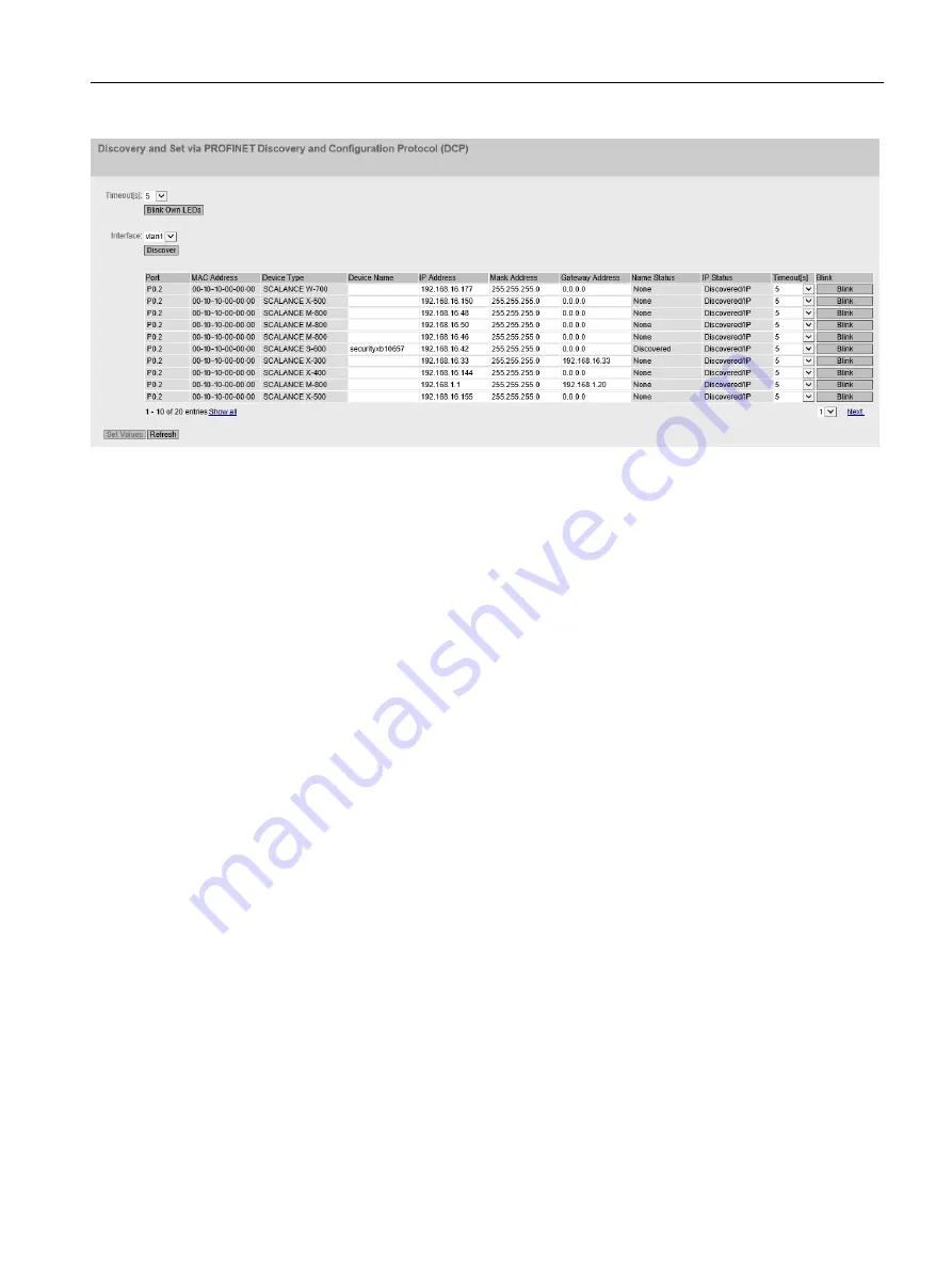 Siemens SCALANCE W1788-1 M12 Configuration Manual Download Page 217