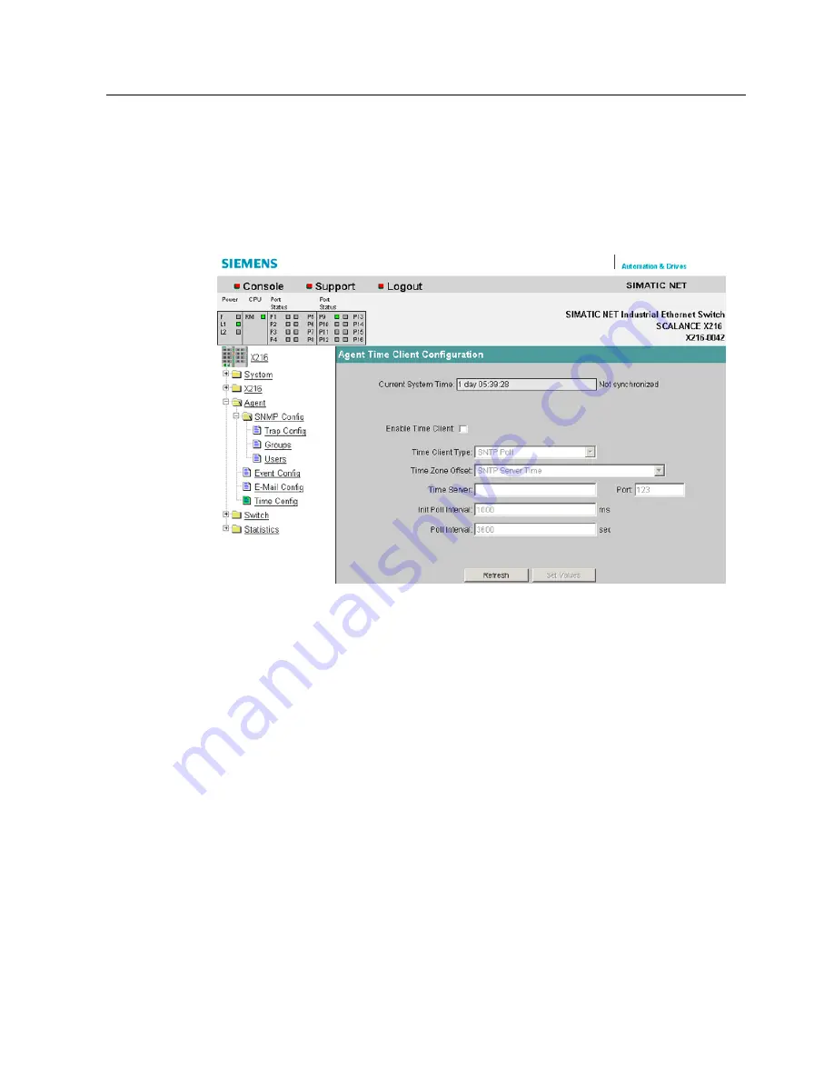 Siemens SCALANCE X-200 Operating Instructions Manual Download Page 209