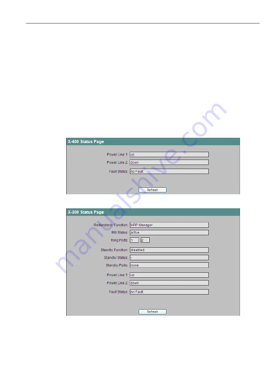 Siemens SCALANCE X-300 Configuration Manual Download Page 61