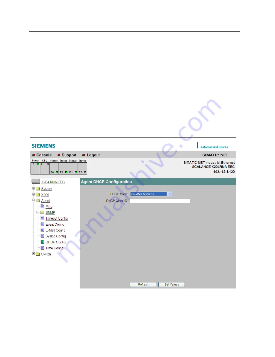 Siemens SCALANCE X204RNA EEC Скачать руководство пользователя страница 84