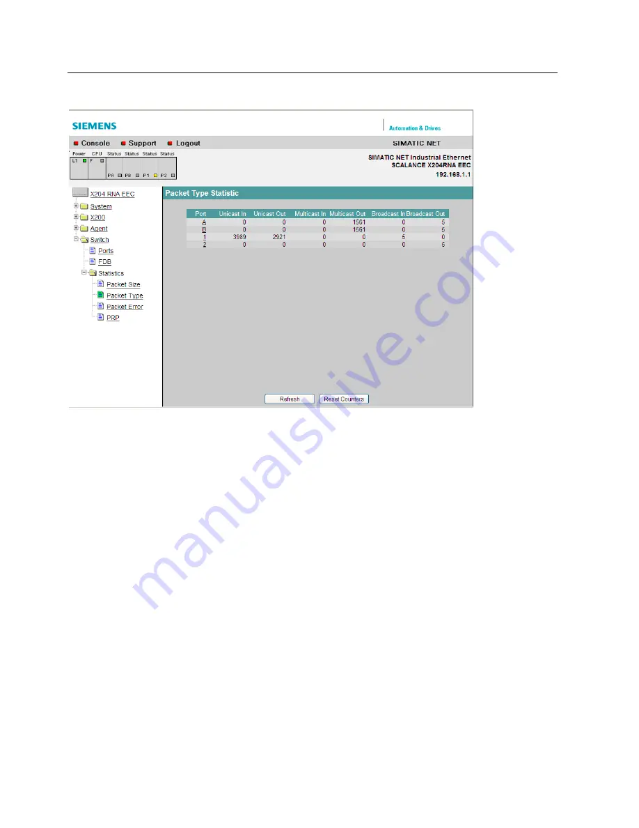 Siemens SCALANCE X204RNA EEC Скачать руководство пользователя страница 96