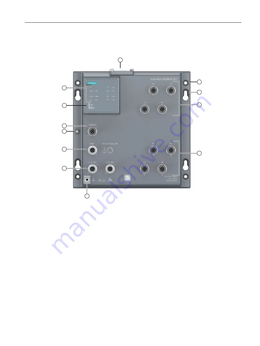 Siemens SCALANCE XP208EEC Operating Instructions Manual Download Page 25