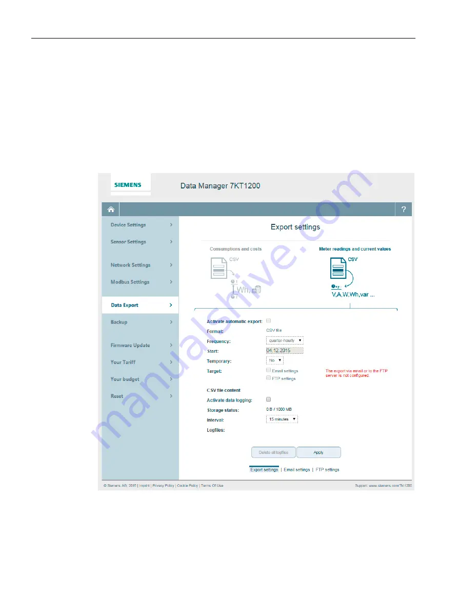 Siemens SENTRON 7KT PAC1200 System Manual Download Page 42