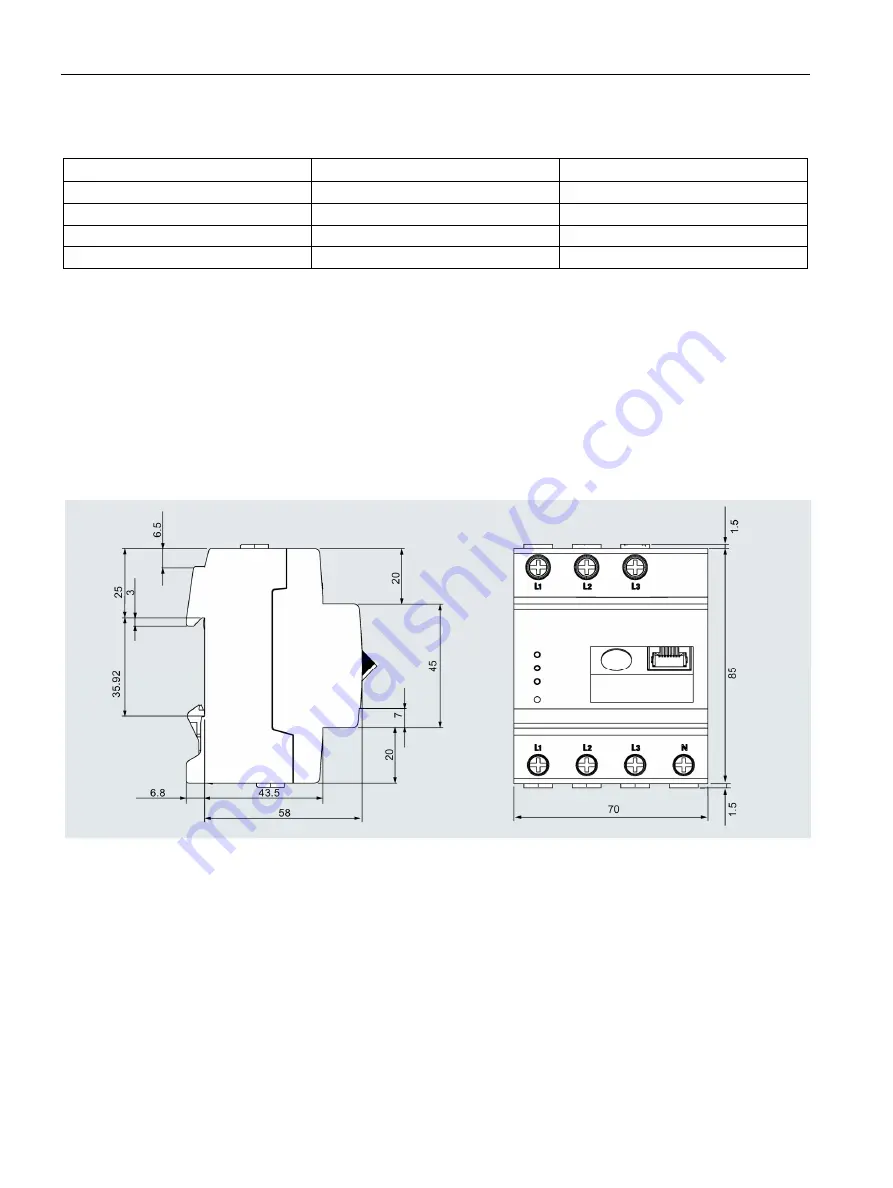 Siemens SENTRON 7KT PAC1200 System Manual Download Page 60