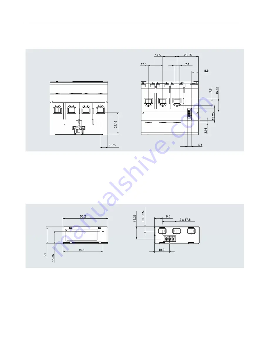 Siemens SENTRON 7KT PAC1200 System Manual Download Page 61