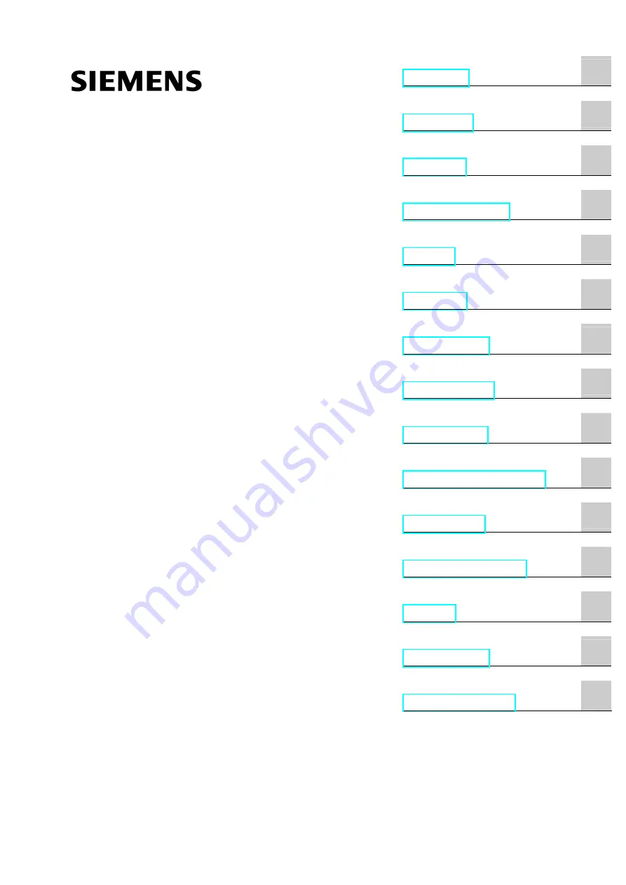 Siemens SENTRON PAC3100 Manual Download Page 1