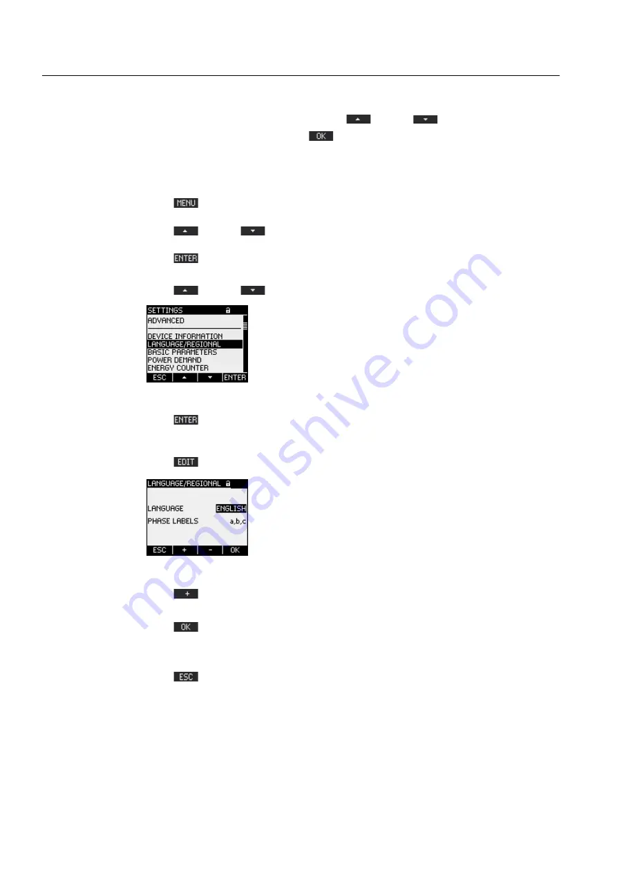 Siemens SENTRON PAC3100 Manual Download Page 54