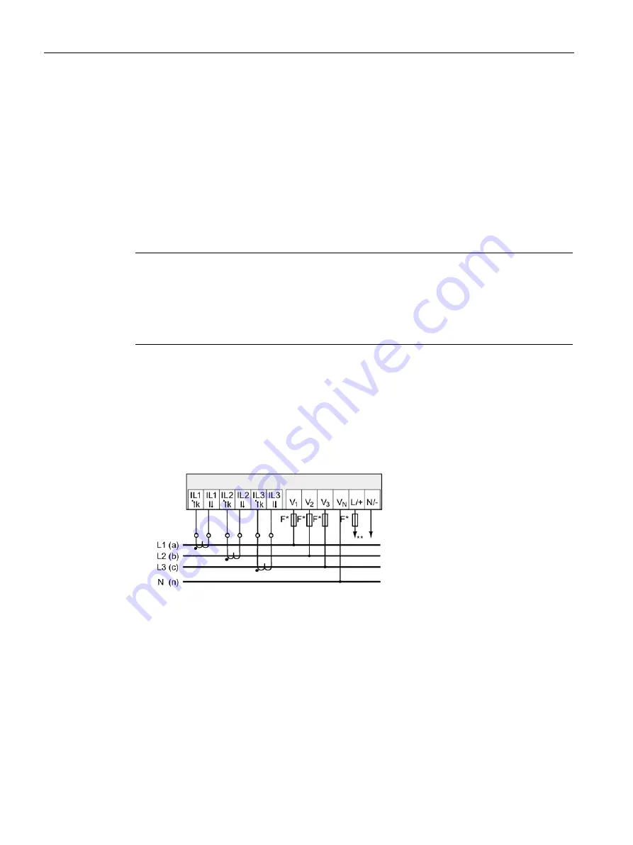 Siemens SENTRON PAC3120 Manual Download Page 48