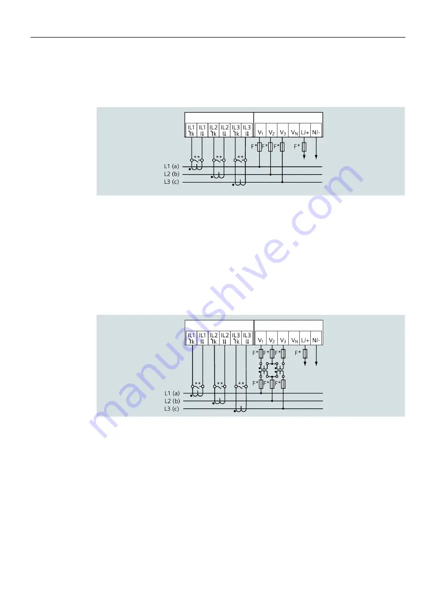 Siemens SENTRON PAC3200T Product Manual Download Page 40