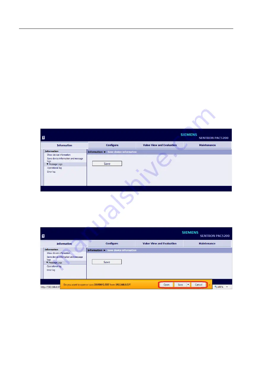 Siemens SENTRON PAC5100 Device Manual Download Page 102