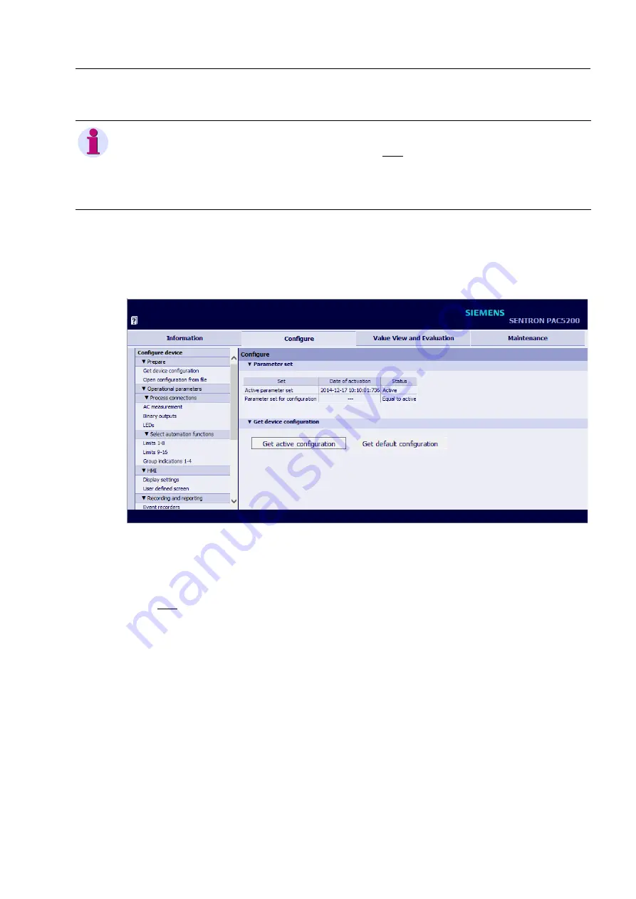 Siemens SENTRON PAC5100 Device Manual Download Page 107