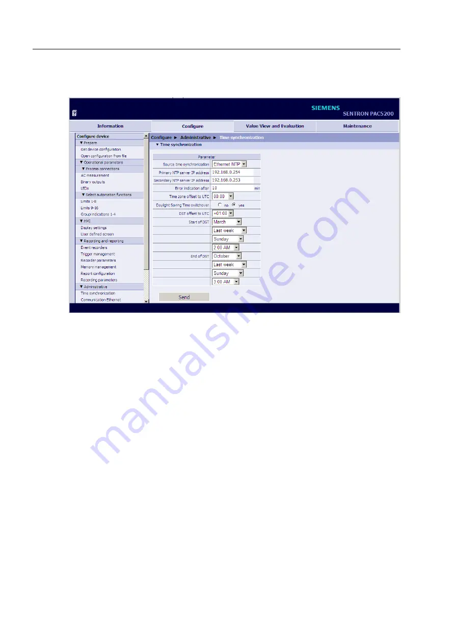 Siemens SENTRON PAC5100 Device Manual Download Page 150