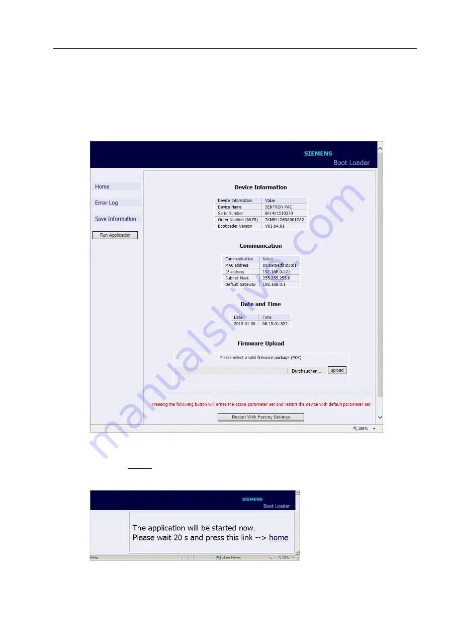 Siemens SENTRON PAC5100 Device Manual Download Page 219