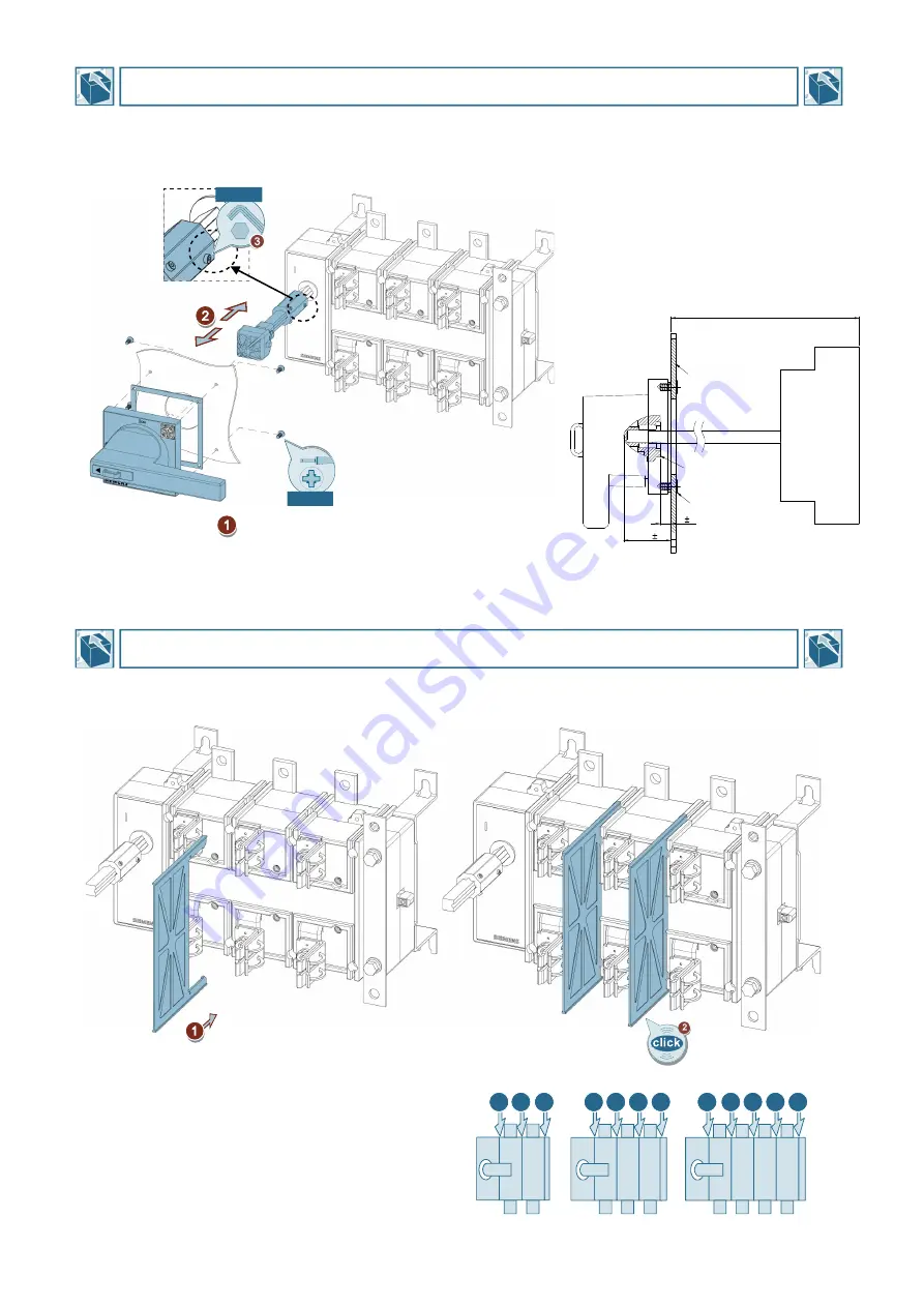 Siemens SENTRON SUPERSWITCH 3KL83 Series Operating Instructions Manual Download Page 3