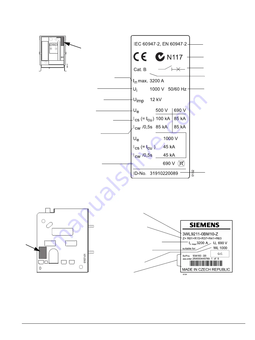 Siemens Sentron WL Operating Instructions Manual Download Page 19