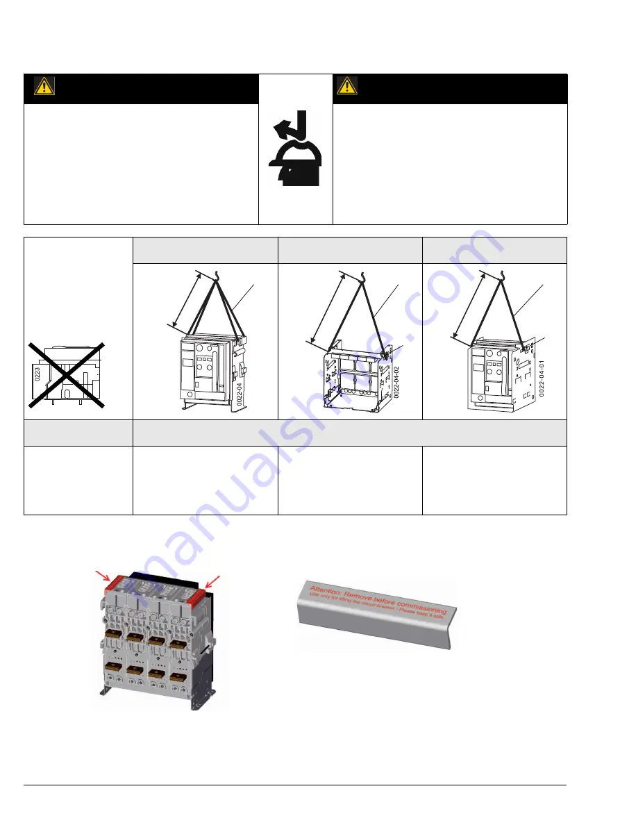 Siemens Sentron WL Operating Instructions Manual Download Page 22