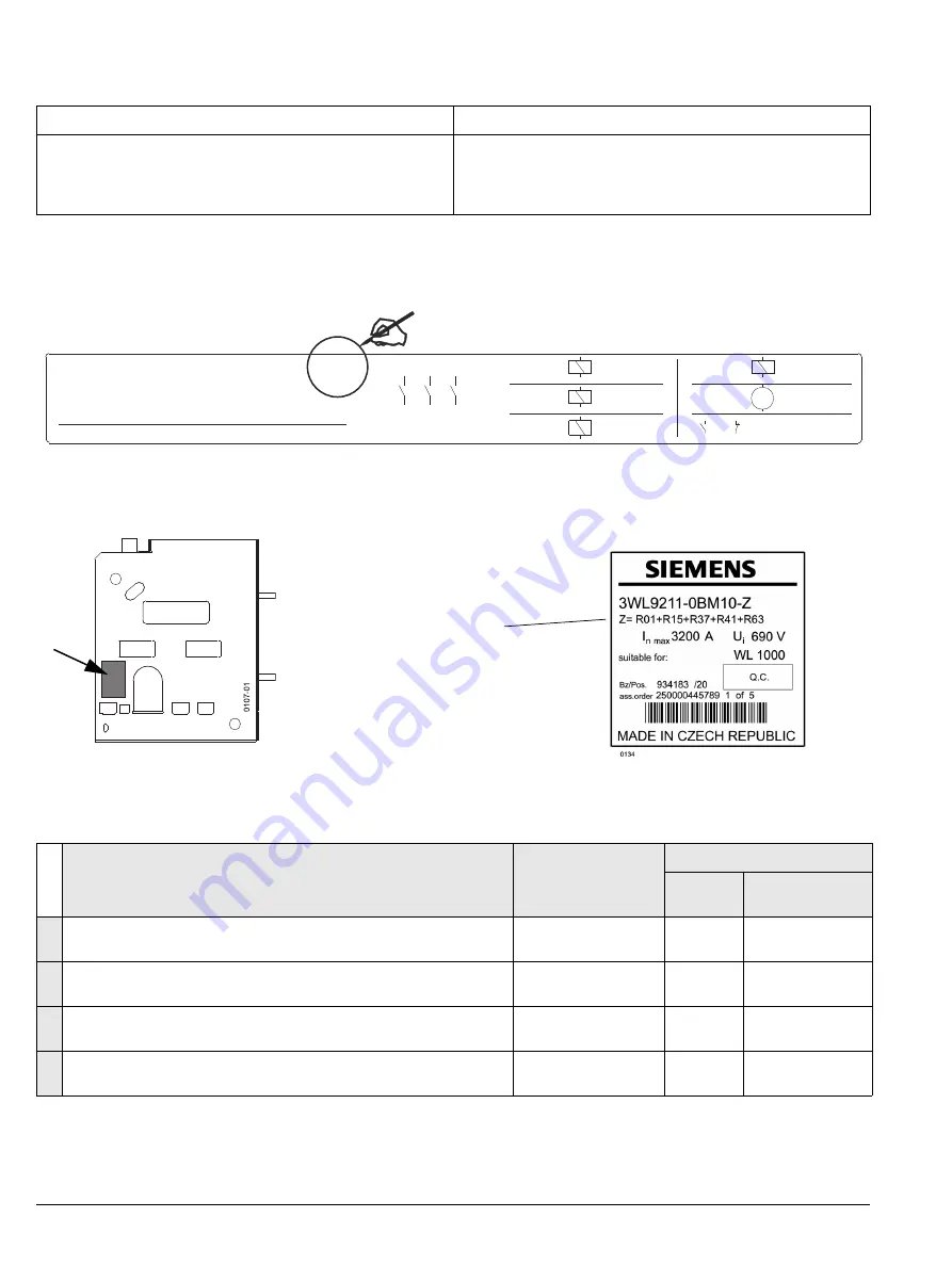 Siemens Sentron WL Operating Instructions Manual Download Page 286