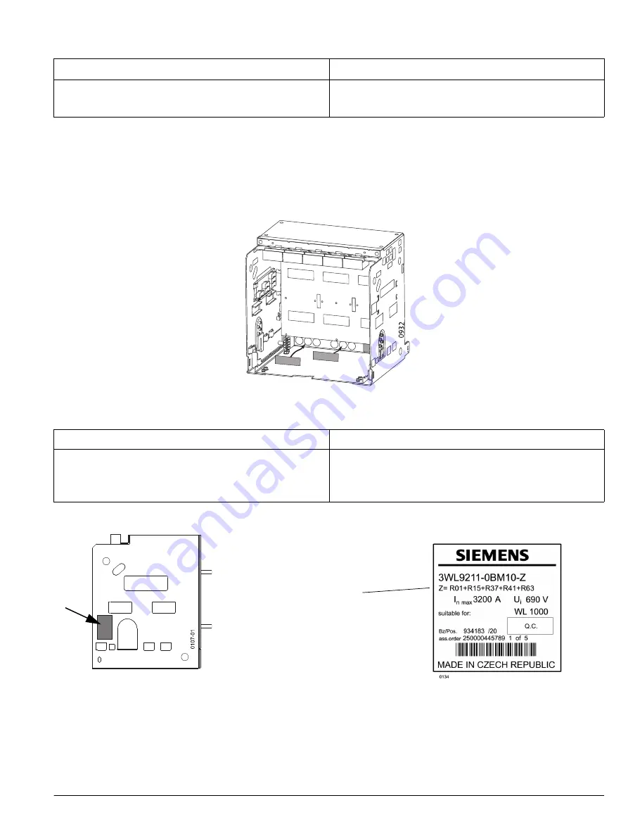 Siemens Sentron WL Operating Instructions Manual Download Page 291