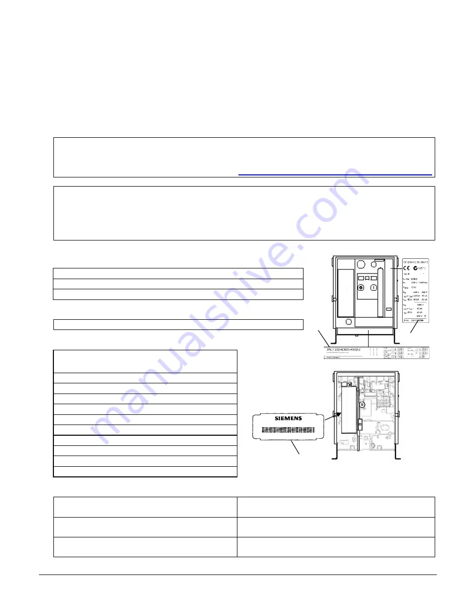 Siemens Sentron WL Operating Instructions Manual Download Page 371