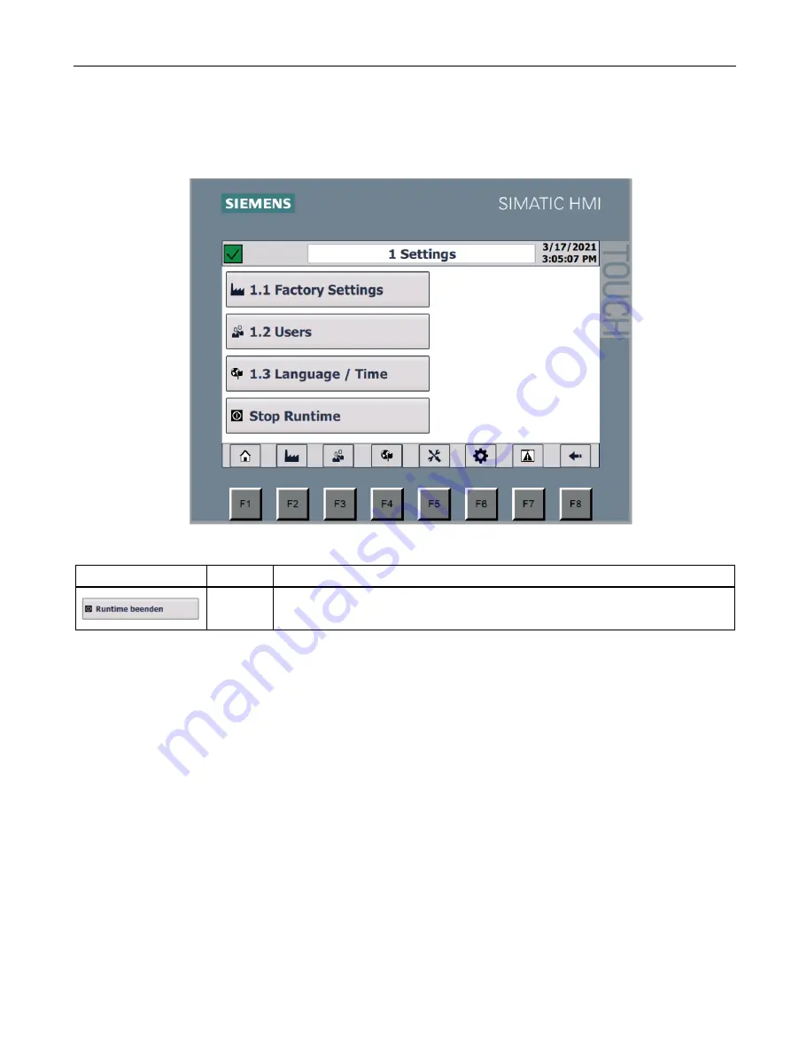 Siemens Set CEM CERT Operating Instructions Manual Download Page 59