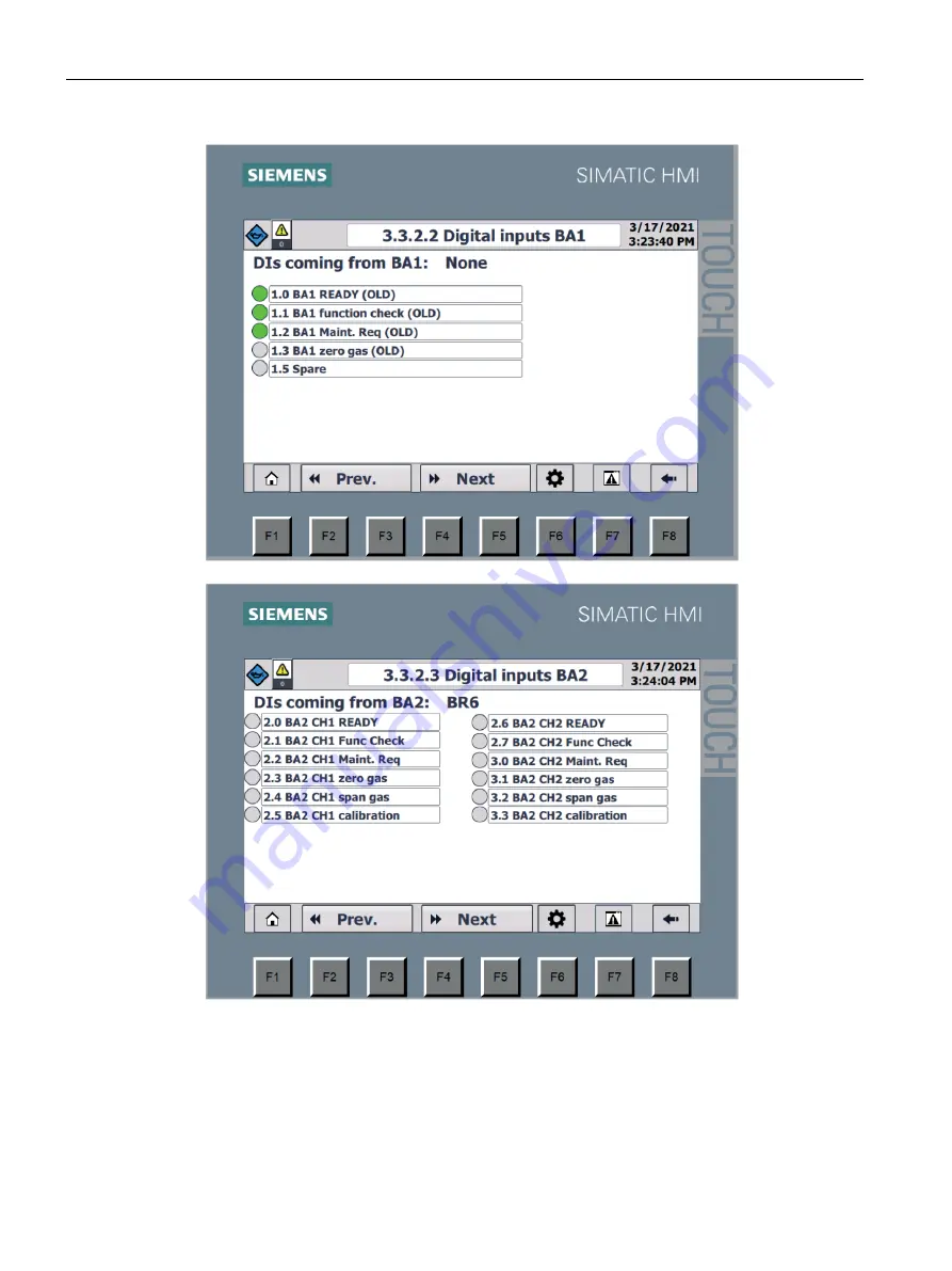 Siemens Set CEM CERT Operating Instructions Manual Download Page 88